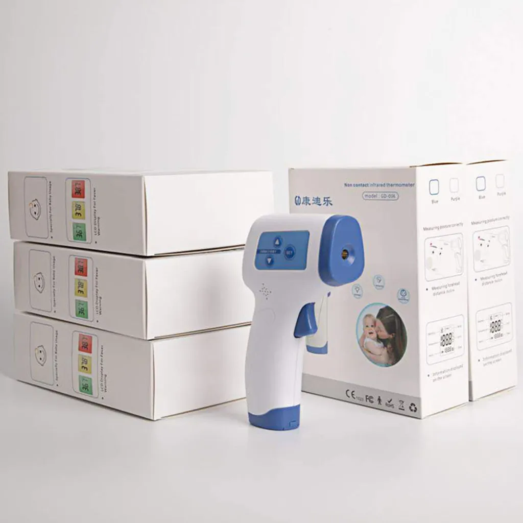 Muti-fuction Baby/Adult Digital Termomete Infrared Forehead Body Thermometer Gun Non-contact Temperature Measurement Device Mask 
Muti-fuction Baby/Adult Digital Termomete Infrared Forehead Body Thermometer Gun Non-contact Temperature Measurement Device Mask
