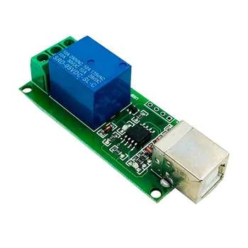 Drive-free/usb control switch/1 5V relay module/computer control switch/PC intelligent control
Drive-free/usb control switch/1 5V relay module/computer control switch/PC intelligent control