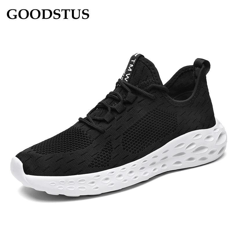 GOODSTUS Men Sneaker Mesh Breathable High Top Lightweight Solid Comfortable Minimalist Design Non-Slip Hard-Wearing Runner
GOODSTUS Men Sneaker Mesh Breathable High Top Lightweight Solid Comfortable Minimalist Design Non-Slip Hard-Wearing Runner