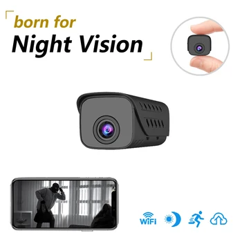Mini WIFI Camera Cloud Storage Night Vision Camera AI Body Shape Recognition Camera Remote Alarm Camcorder Max Support 128G
Mini WIFI Camera Cloud Storage Night Vision Camera AI Body Shape Recognition Camera Remote Alarm Camcorder Max Support 128G