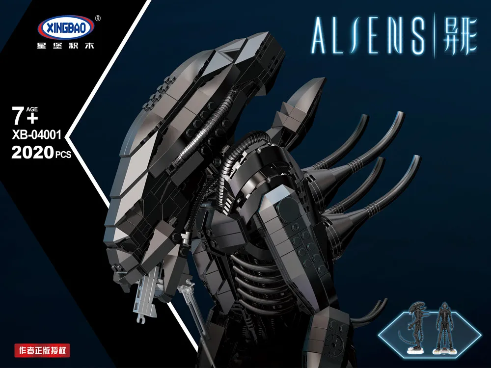 XingBao Science Fiction Movice The Alien Robot Set Model Kit Educational Building Blocks Bricks Kids Toys gift
XingBao Science Fiction Movice The Alien Robot Set Model Kit Educational Building Blocks Bricks Kids Toys gift