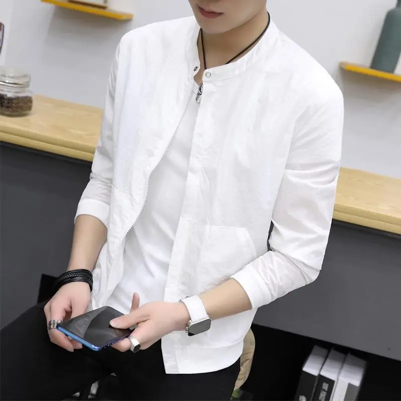 Summer Basic Jackets Lightweight Sun Protection Jacket for Men Quick Dry Windproof Water Resistant Skin Coat Jacket Q6147
Summer Basic Jackets Lightweight Sun Protection Jacket for Men Quick Dry Windproof Water Resistant Skin Coat Jacket Q6147
