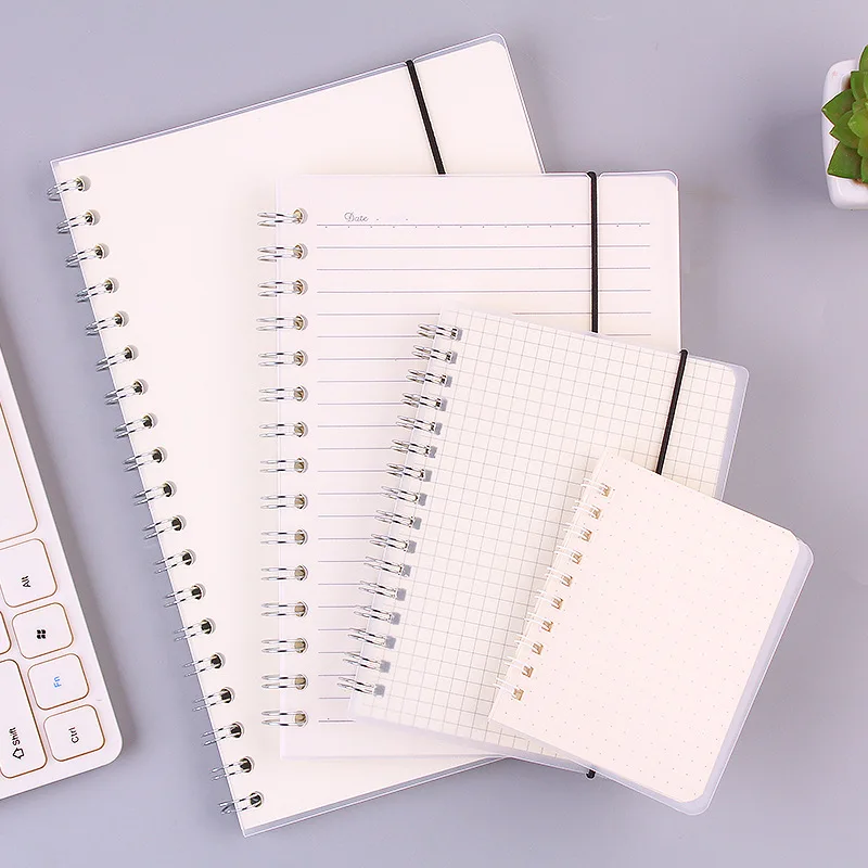 Dull Polish Transparent Coil Notebook A5/A6/B5 Horizontal Hand Account Book Notebook Laptop Loose-leaf Notebook Blank
Dull Polish Transparent Coil Notebook A5/A6/B5 Horizontal Hand Account Book Notebook Laptop Loose-leaf Notebook Blank
