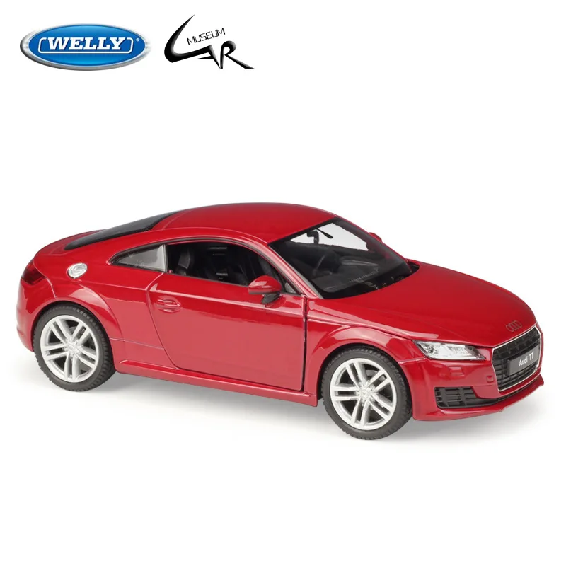 Welly 1:24 Diecast Scale Simulator Model Car 2014 Audi TT Coupe Toy Vehicle Metal Alloy Toy Car Boy Children Gift Collection
Welly 1:24 Diecast Scale Simulator Model Car 2014 Audi TT Coupe Toy Vehicle Metal Alloy Toy Car Boy Children Gift Collection
