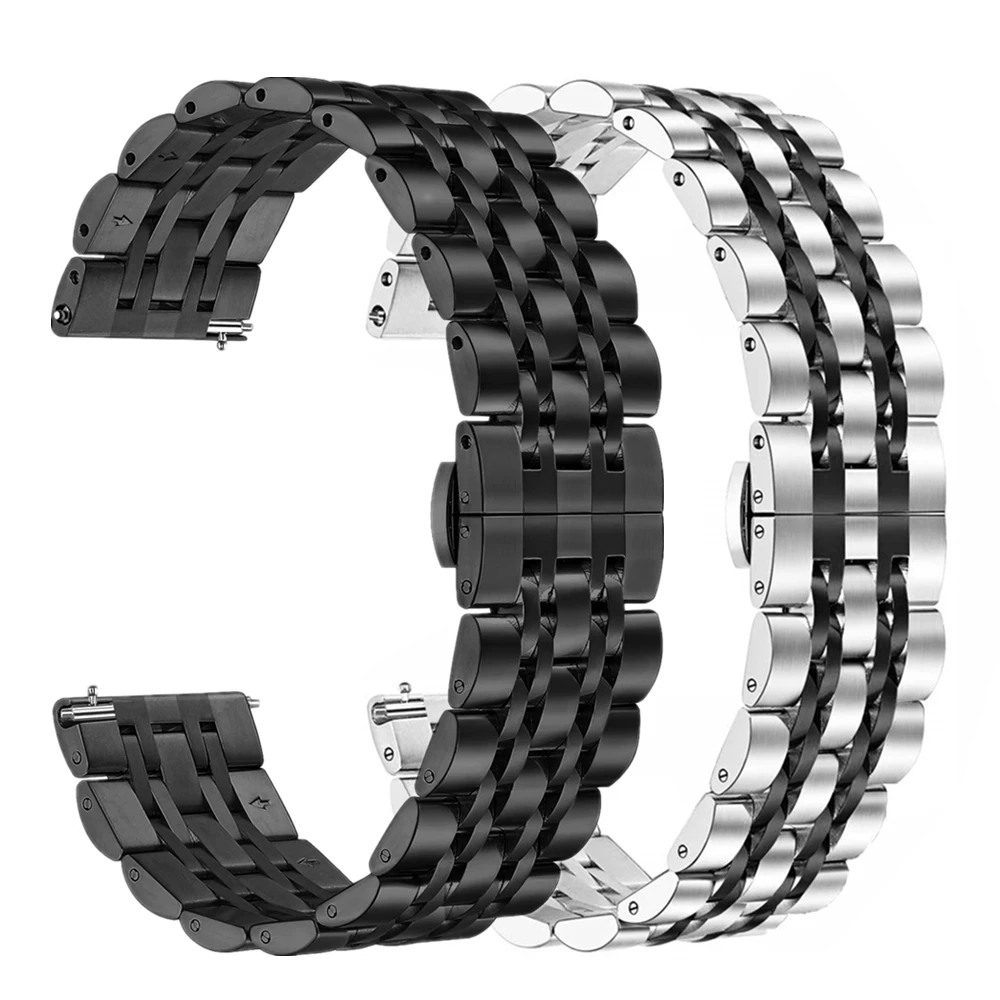 20mm 22mm Band For Samsung Galaxy watch 4/4 Classic 44mm Active 2 matel strap bracelet Huawei GT/2/Pro Galaxy 3 45mm/42mm/46mm
20mm 22mm Band For Samsung Galaxy watch 4/4 Classic 44mm Active 2 matel strap bracelet Huawei GT/2/Pro Galaxy 3 45mm/42mm/46mm