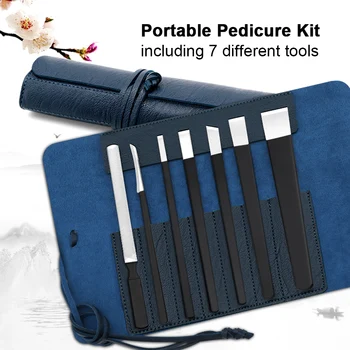 7PCS Portable Pedicure Kit Foot Files Set Exfoliating Removing Dead Skin Callus Foot Skin Care Tool Set Salon Pedicure Tool Kit 
7PCS Portable Pedicure Kit Foot Files Set Exfoliating Removing Dead Skin Callus Foot Skin Care Tool Set Salon Pedicure Tool Kit