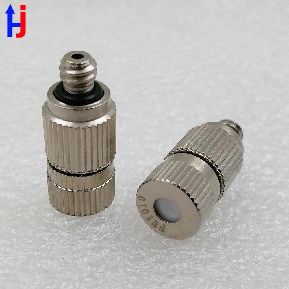 Brass fog nozzle,misting spray nozzle,FD Series Anti-drIp Mist Nozzle,Humidifying brass micro nozzle. Copper Atomization Colling
Brass fog nozzle,misting spray nozzle,FD Series Anti-drIp Mist Nozzle,Humidifying brass micro nozzle. Copper Atomization Colling