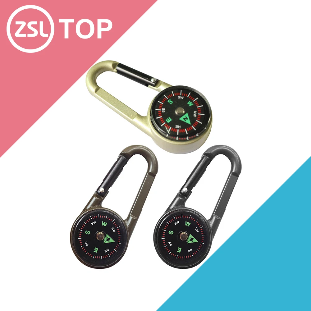 High quality Mini Compass + Thermometer + Snap Hook 3-in-1 Multifunctional Hiking Metal Carabiner Sensitive guide
High quality Mini Compass + Thermometer + Snap Hook 3-in-1 Multifunctional Hiking Metal Carabiner Sensitive guide