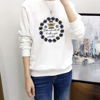 Lus Los New Christmas Women Sweatshirt Xmas Christmas letter print Long Sleeve Sweatshirt Pullover Shirt Tops Blouse
Lus Los New Christmas Women Sweatshirt Xmas Christmas letter print Long Sleeve Sweatshirt Pullover Shirt Tops Blouse