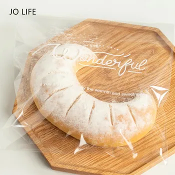 JO LIFE 100pcs Transparent Printed Self-Ahersive Bread Toaster Bags Wrapping Supplies Disposable Pastry Packaging Sandwich Bags 
JO LIFE 100pcs Transparent Printed Self-Ahersive Bread Toaster Bags Wrapping Supplies Disposable Pastry Packaging Sandwich Bags
