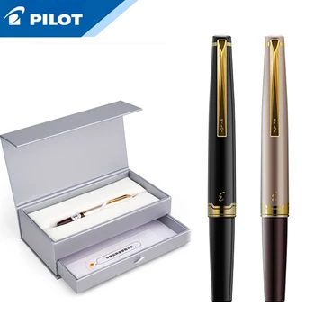 

1Pcs Pilot Elite 95s 14k Gold Pen EF/F/M nib Limited Version Pocket Fountain Pen Champagne Gold/Black Perfect Gift