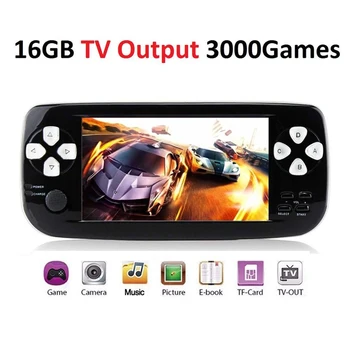 PAP KⅢ 64bit Handheld Game Console With 3,000 Games 16GB 4.3 Inches, 10 Simulators Retro Arcade Game Children's Gift
PAP KⅢ 64bit Handheld Game Console With 3,000 Games 16GB 4.3 Inches, 10 Simulators Retro Arcade Game Children's Gift