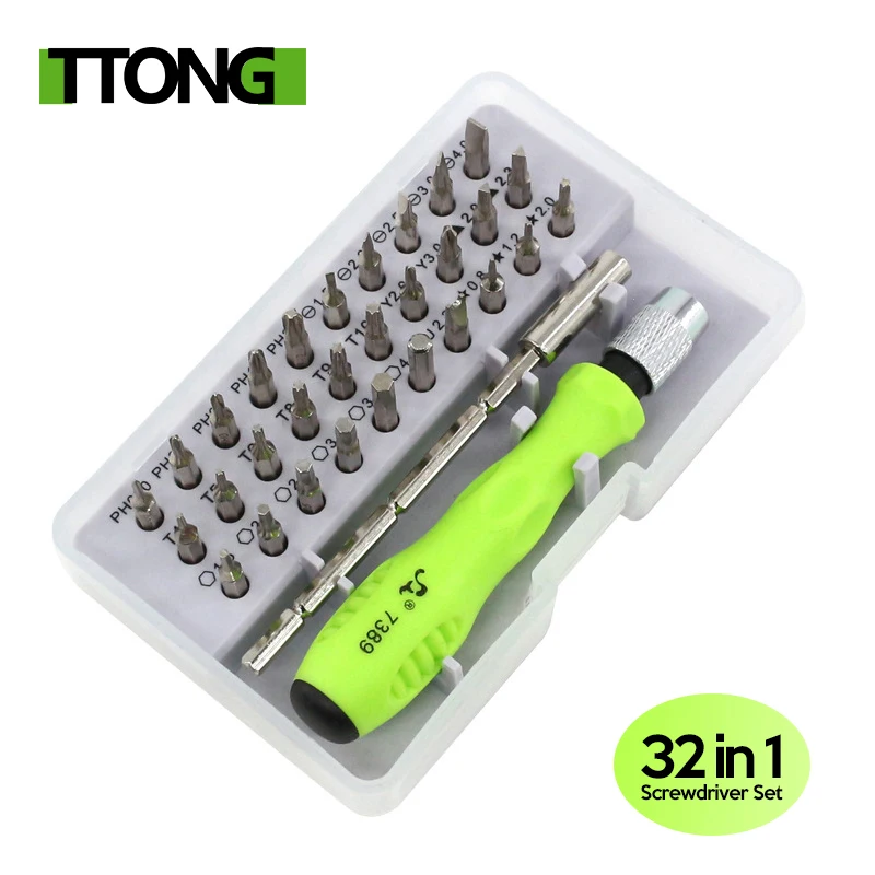 32 In 1 Screwdriver Set Precision Mini Magnetic Screwdriver Bits Kit Phone Mobile IPad Camera Maintenance Tool Repair
32 In 1 Screwdriver Set Precision Mini Magnetic Screwdriver Bits Kit Phone Mobile IPad Camera Maintenance Tool Repair