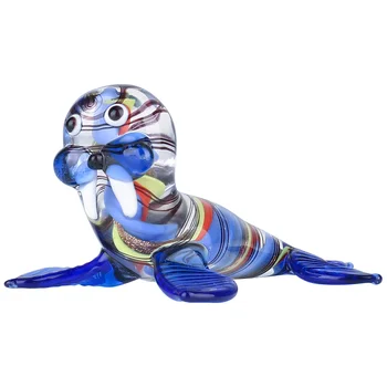 COLORFUL WALRUS SCULPTURE HANDMADE GLASS ORNAMENT ANIMAL FIGURINE GIFT PACKAGE HOME DECORATION
COLORFUL WALRUS SCULPTURE HANDMADE GLASS ORNAMENT ANIMAL FIGURINE GIFT PACKAGE HOME DECORATION