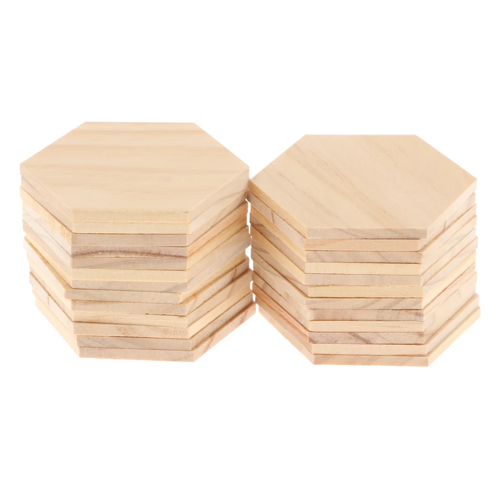 25 9x7.8cm Unfinished Hexagon Wood Pieces for DIY Engraving Carving Crafting Wood Square Plaques Wood Sheets Rustic Decorations 25 9x7.8cm Unfinished Hexagon Wood Pieces for DIY Engraving Carving Crafting Wood Square Plaques Wood Sheets Rustic Decorations