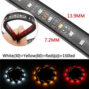 CLAITE 60 Inch Tailgate Bar Pickup Taillight 4-Function Turn Signal Car LED Strip Light Reverse Brake Lamp DC9-24V Pickup SUV
CLAITE 60 Inch Tailgate Bar Pickup Taillight 4-Function Turn Signal Car LED Strip Light Reverse Brake Lamp DC9-24V Pickup SUV