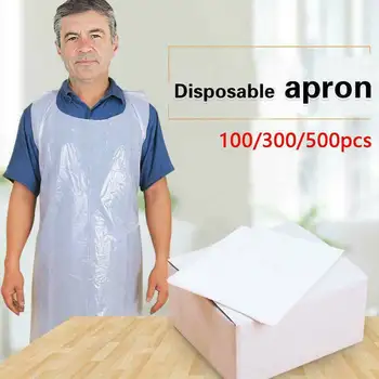 100pcs/set White Disposable Cleaning Apron Transparent Easy Use Kitchen Aprons For Women Men Kitchen Cooking Apron 
100pcs/set White Disposable Cleaning Apron Transparent Easy Use Kitchen Aprons For Women Men Kitchen Cooking Apron
