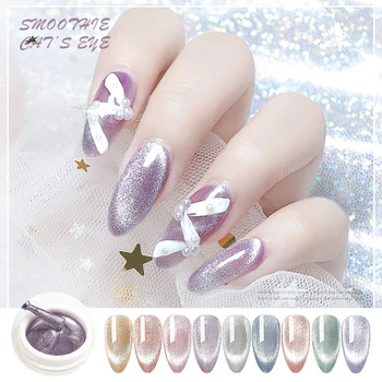 Transparent Cat Eyes Gel Polish Varnishes Hybrid Nails For Manicure 5ML Ice Spar Cat Eyes Soak off Enamel UV Gel Nail Polish
Transparent Cat Eyes Gel Polish Varnishes Hybrid Nails For Manicure 5ML Ice Spar Cat Eyes Soak off Enamel UV Gel Nail Polish