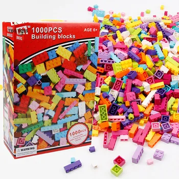 1000pcs Bricks Designer Creative Classic Brick DIY Building Block Educational Toys Bulk For Children Gift Compatible Small Block
1000pcs Bricks Designer Creative Classic Brick DIY Building Block Educational Toys Bulk For Children Gift Compatible Small Block