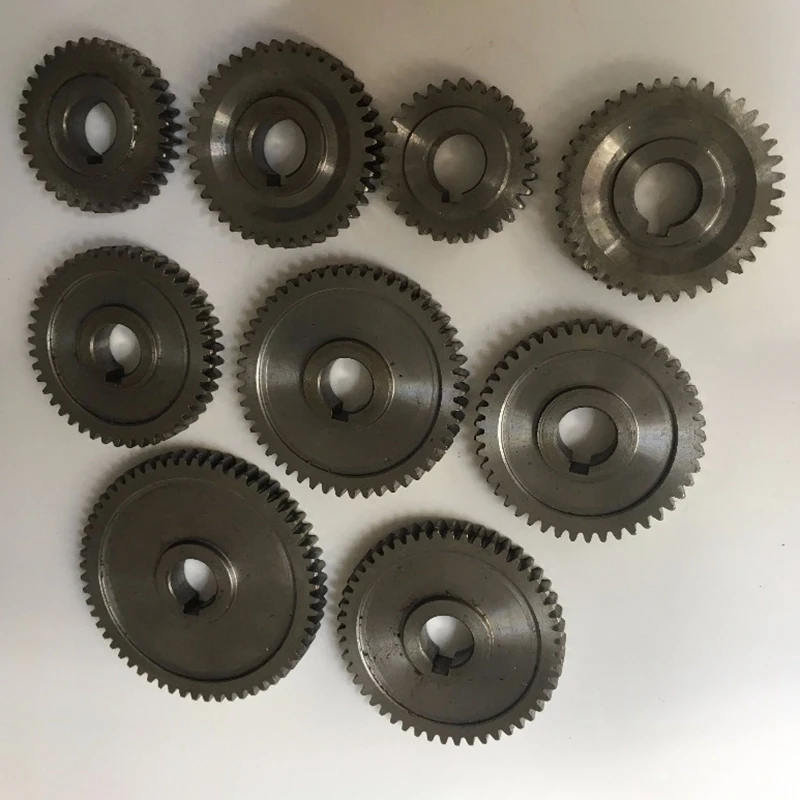 Hot Sale 9Pcs/Set CJ0618 Household Small Lathe, Micro Lathe Gear, Metal Exchange Gear
Hot Sale 9Pcs/Set CJ0618 Household Small Lathe, Micro Lathe Gear, Metal Exchange Gear