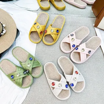 Women Slipper for Summer 2020 New Flat Mesh Slippers Woman Casual Round Head Ladies House Shoes Fashion Indoor Flip Flop Female 
Women Slipper for Summer 2020 New Flat Mesh Slippers Woman Casual Round Head Ladies House Shoes Fashion Indoor Flip Flop Female