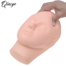 

Eyelash Practice Training Mannequin Head 1 pcs Rubber Cosmetology Mannequin Doll Face Head For Eyelashes Makeup Massage Practice