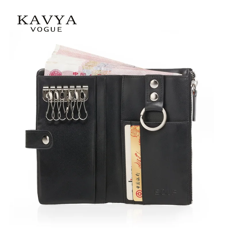 Brand Men's Bag Key MEN'S Leather Wallet Multi-functional Car Zipper Key Full-grain Leather
Brand Men's Bag Key MEN'S Leather Wallet Multi-functional Car Zipper Key Full-grain Leather