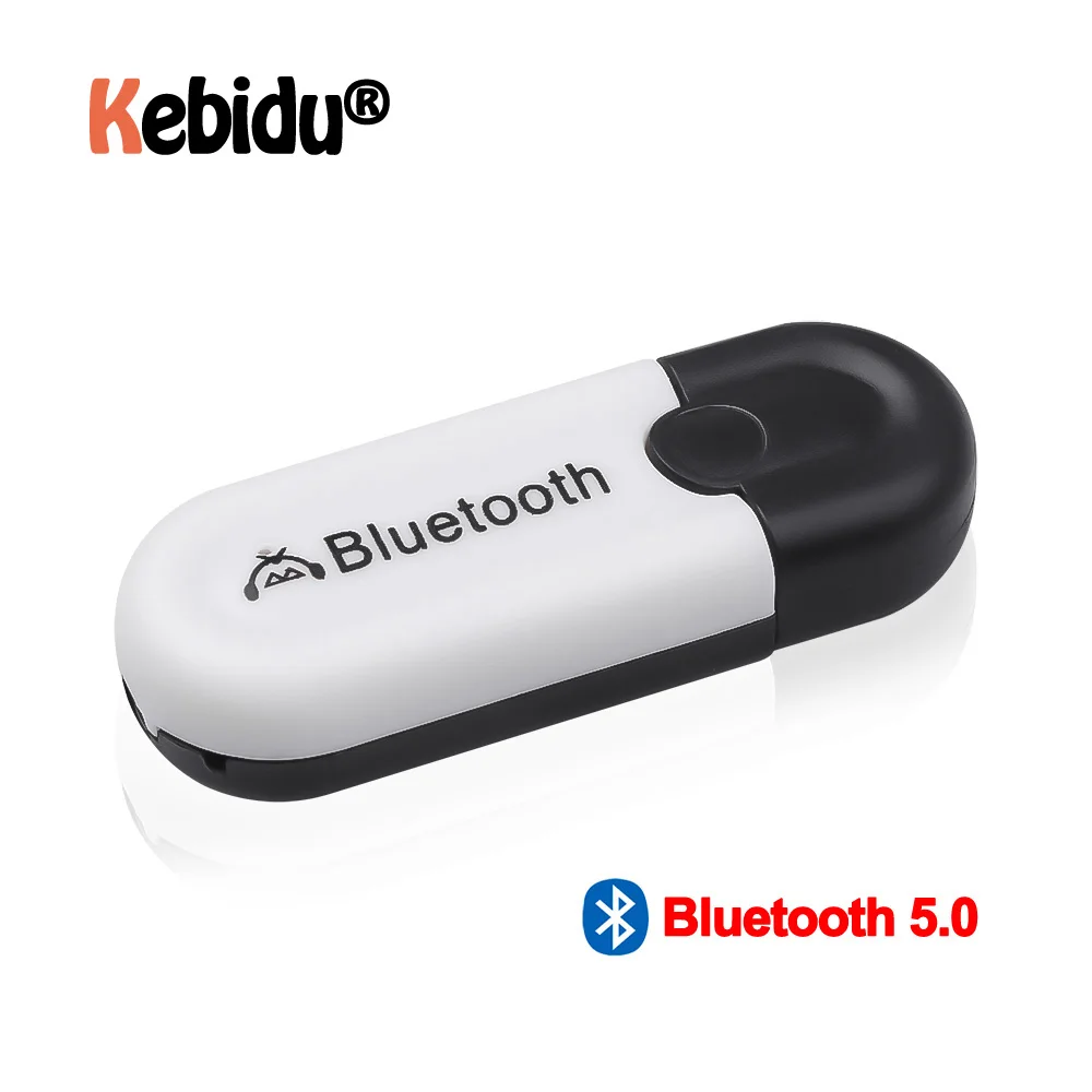 Беспроводной Bluetooth 5 0 USB адаптер приемник 3 мм AUX аудио для наушников динамик