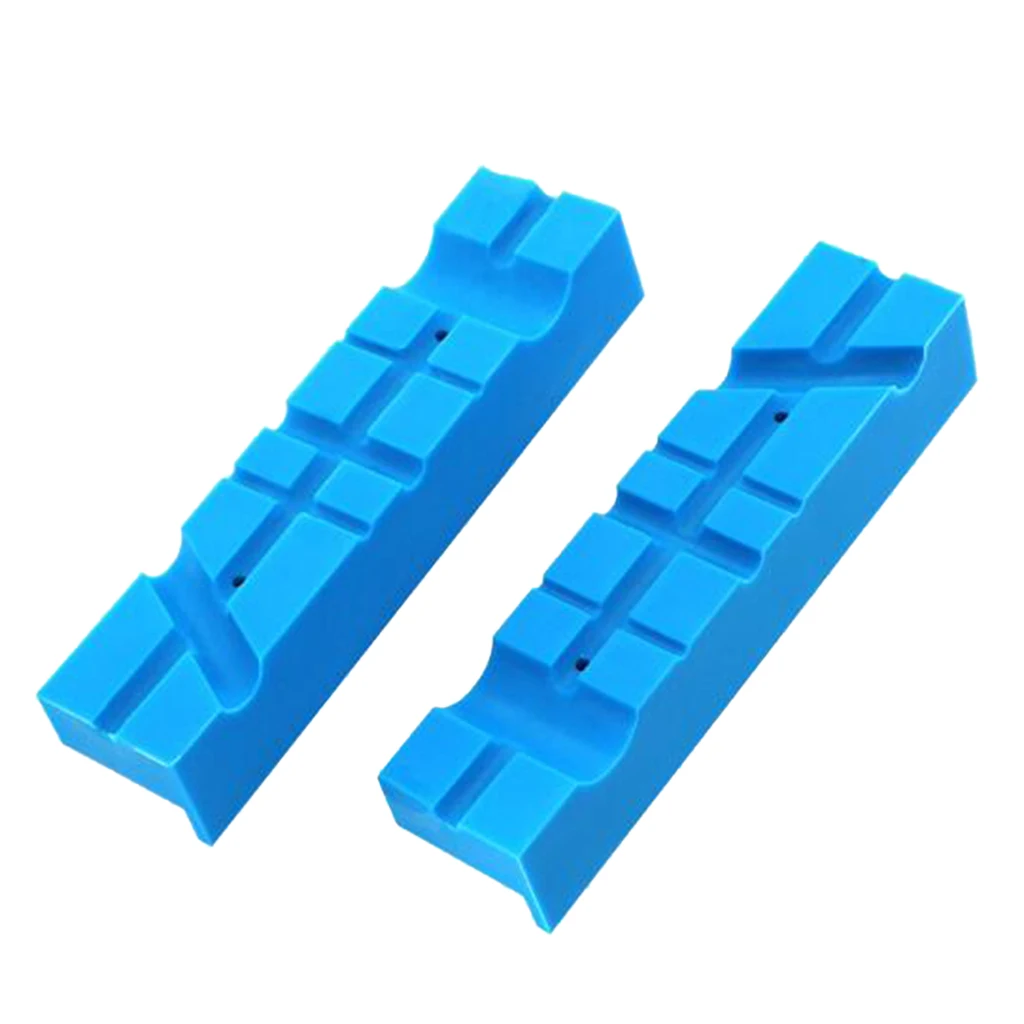 Multi-Slot Soft Jaw Press Protection Strips For Woodworking 140 x 32 x 25mm Multi-Slot Soft Jaw Press Protection Strips For Woodworking 140 x 32 x 25mm