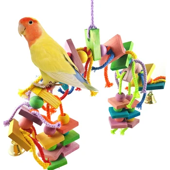 Pet Bird Accessories Training Supplies Pet Toys Wooden Hanging Toys for Parrots Bird Funny Hanging Standing Toy
Pet Bird Accessories Training Supplies Pet Toys Wooden Hanging Toys for Parrots Bird Funny Hanging Standing Toy