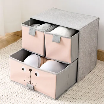 Drawer Type Double-layer Storage Box Underwear Storage Box Clothes Organizer Bedroom Finisher Storage Boxes Home Organizer
Drawer Type Double-layer Storage Box Underwear Storage Box Clothes Organizer Bedroom Finisher Storage Boxes Home Organizer