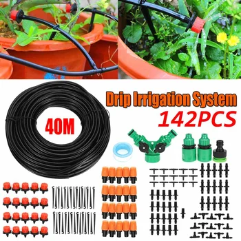 40m Misting Sprinkler With Splitter Water Timer 2-Ways Watering Drip Irrigation Plant Automatic Adjustable Dripper Watering Kits
40m Misting Sprinkler With Splitter Water Timer 2-Ways Watering Drip Irrigation Plant Automatic Adjustable Dripper Watering Kits