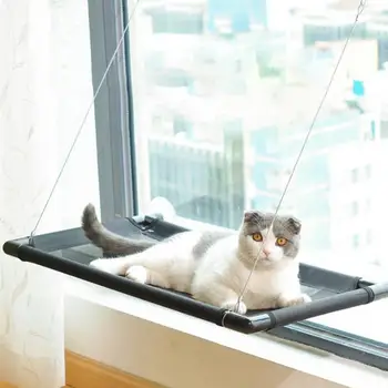 All Season Cat Hammock Seat Cushion Suction Cup Balcony Hanging Shelf Window Mount Strong Bearing Detachable Breathable Pet Toy
All Season Cat Hammock Seat Cushion Suction Cup Balcony Hanging Shelf Window Mount Strong Bearing Detachable Breathable Pet Toy