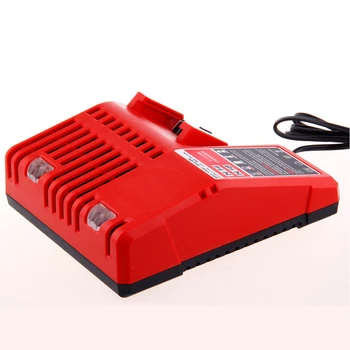 For Milwaukee 14.4V-18V Charger M18 48-11-1828 Replacement Charger Power Tools Rechargeable Li-ion Battery Charger 
For Milwaukee 14.4V-18V Charger M18 48-11-1828 Replacement Charger Power Tools Rechargeable Li-ion Battery Charger