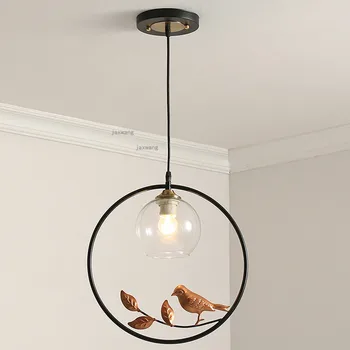 Modern Decor LED Lighting Light Fixtures Chinese Style Restaurant Pendant Lights Glass Pendant Light Bird Lamp Loft Hanging Lamp
Modern Decor LED Lighting Light Fixtures Chinese Style Restaurant Pendant Lights Glass Pendant Light Bird Lamp Loft Hanging Lamp