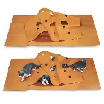 Cat Playing Mat Training Pet Activity Play Mats Collapsible Pets Rug Scratch Resistant Toys Bite Pad
Cat Playing Mat Training Pet Activity Play Mats Collapsible Pets Rug Scratch Resistant Toys Bite Pad