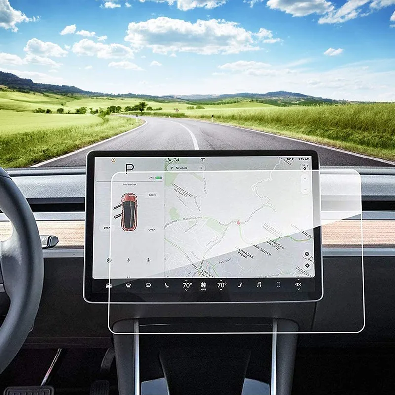 For Tesla Model 3 / Y 15" Center Control Touchscreen Car Navigation Touch Screen Protector, P50 P65 P80 P80D 9H Tempered Glass
For Tesla Model 3 / Y 15" Center Control Touchscreen Car Navigation Touch Screen Protector, P50 P65 P80 P80D 9H Tempered Glass