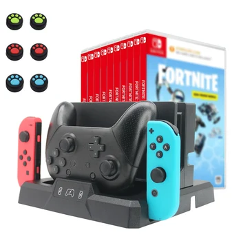 For Nintendo Switch Console Vertical Stand Game Card Box Storage Holder NS Switch Pro Controller Charging Station Joycon Charger
For Nintendo Switch Console Vertical Stand Game Card Box Storage Holder NS Switch Pro Controller Charging Station Joycon Charger