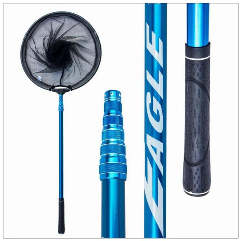 215cm 245cm 275cm Collapsible Catch Fishing Net Foldable Carbon Long Handle Telescopic Fish Catching Landing Nets Gear
215cm 245cm 275cm Collapsible Catch Fishing Net Foldable Carbon Long Handle Telescopic Fish Catching Landing Nets Gear