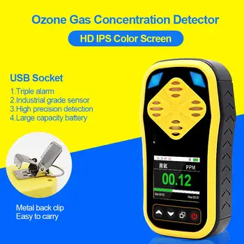 Ozone Detector Ozone O3 Meter Accurate Gas Leak Concentration Detector Portable Analyzer Monitor Alarm Professional Air Detector
Ozone Detector Ozone O3 Meter Accurate Gas Leak Concentration Detector Portable Analyzer Monitor Alarm Professional Air Detector