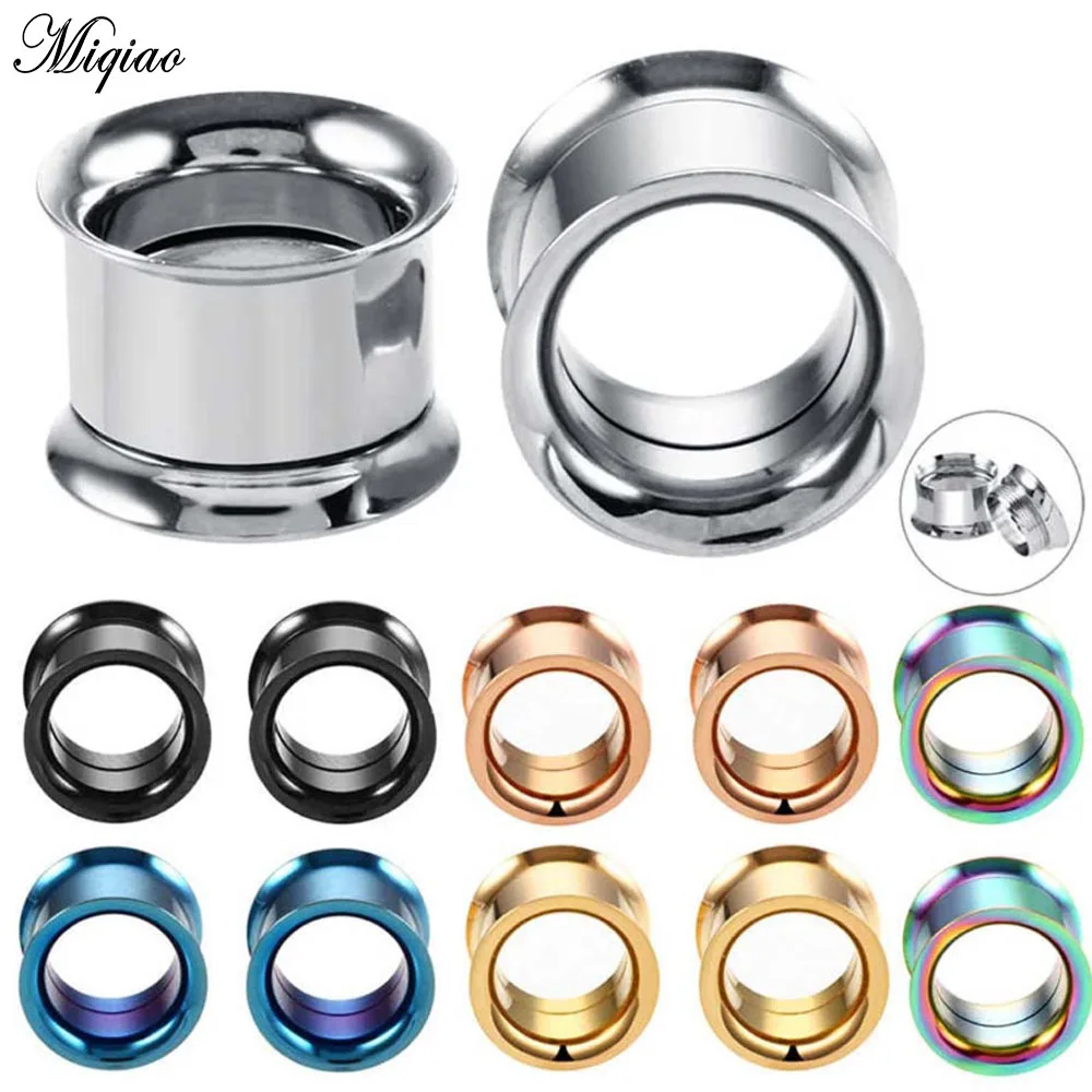 Miqiao 2 Pcs Body Piercing Jewelry Binaural Thin Section Stainless Steel Threaded Pinna European and American Popular Earrings
Miqiao 2 Pcs Body Piercing Jewelry Binaural Thin Section Stainless Steel Threaded Pinna European and American Popular Earrings