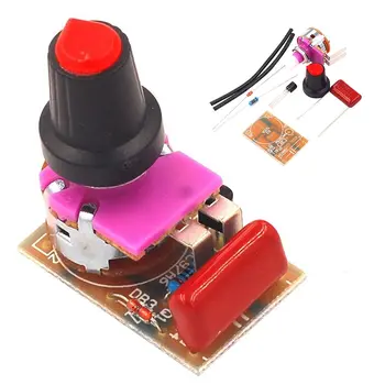 100W Dimmer Module with Switch Speed Regulation DIY Kit for Dimming Light Board AC Motor 
100W Dimmer Module with Switch Speed Regulation DIY Kit for Dimming Light Board AC Motor