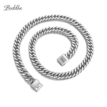 Men's Buddha Necklace Stainless Steel Chain To Silver Color Curb Cuban Link Chain Buddha Necklace Gift for Men 60cm ZTN510-1
Men's Buddha Necklace Stainless Steel Chain To Silver Color Curb Cuban Link Chain Buddha Necklace Gift for Men 60cm ZTN510-1