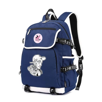 Hip Hop Style Lil Peep print Neutral Backpack Bag Shoulder Waterproof Student School Bags Laptop Knapsack
Hip Hop Style Lil Peep print Neutral Backpack Bag Shoulder Waterproof Student School Bags Laptop Knapsack