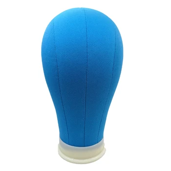 22Inch Blue Canvas Block Mannequin Head Wig Stand For Making Wig Maniquin Doll Head Hair Styling Manikin Head For Wig Display
22Inch Blue Canvas Block Mannequin Head Wig Stand For Making Wig Maniquin Doll Head Hair Styling Manikin Head For Wig Display