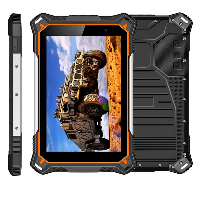 8 Inch Industrial Rugged tablet 6G RAM 128GB ROM 4G LTE IP68 Waterproof Shockproof MTK6765 Octa Core 2.3Gz | Компьютеры и офис