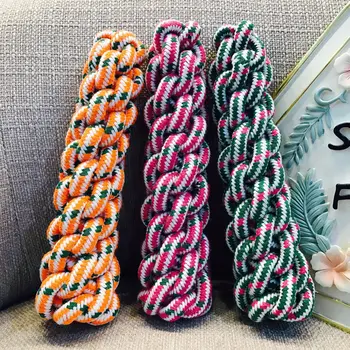 High Quality Pet Dog Toys Cotton Rope Stick Training Bite-resistant Cat Toys Poodle Pets Interactive Toys Dog Toy For Dogs 
High Quality Pet Dog Toys Cotton Rope Stick Training Bite-resistant Cat Toys Poodle Pets Interactive Toys Dog Toy For Dogs