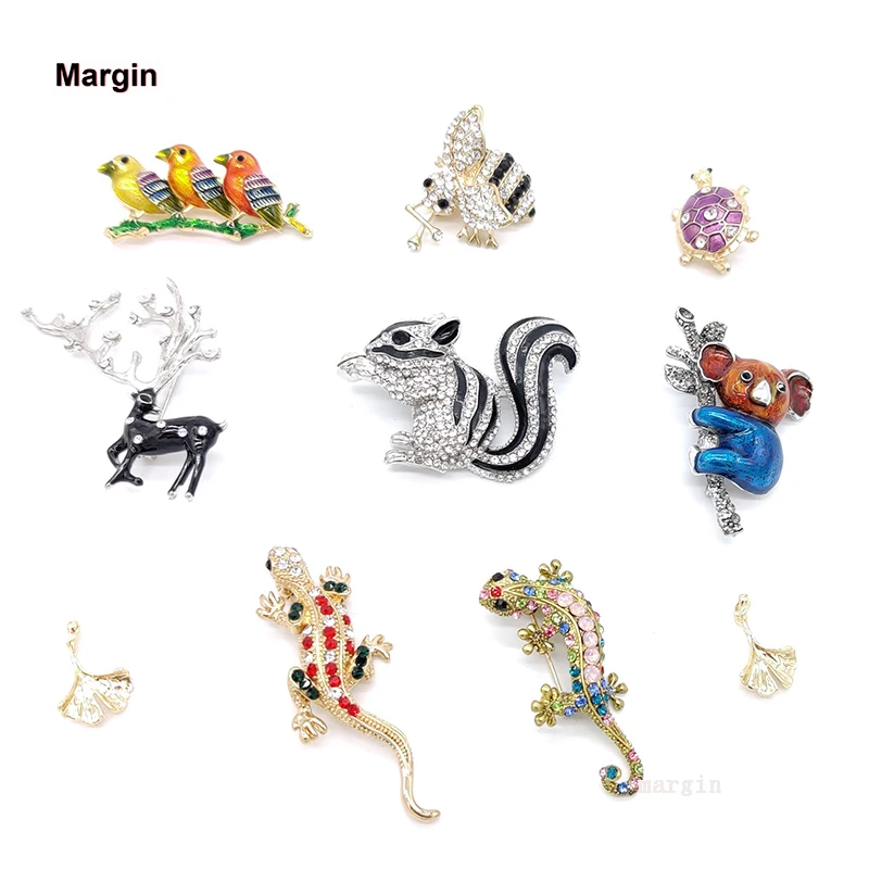 2019 New Alloy Rhinestone Imitation Pearl Material Lizard Turtle Squirrel Bee Bird Koala Fashion Charm Neutral Christmas Brooch
2019 New Alloy Rhinestone Imitation Pearl Material Lizard Turtle Squirrel Bee Bird Koala Fashion Charm Neutral Christmas Brooch