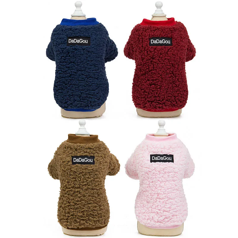 Cute Solid Color Dog Pet Cat Jacket Coat Winter Warm Small Dog Puppy Chihuahua Clothes Dog Hoodie Vest Clothing For Pet
Cute Solid Color Dog Pet Cat Jacket Coat Winter Warm Small Dog Puppy Chihuahua Clothes Dog Hoodie Vest Clothing For Pet