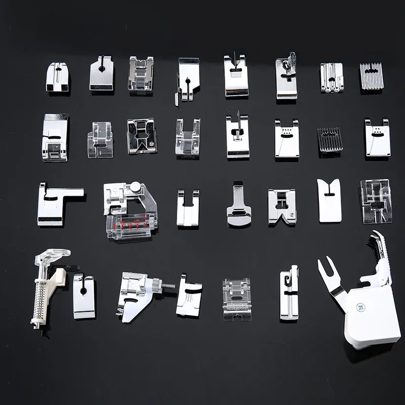 11 32 42 48 52 62 pcs Domestic Sewing Machine Foot Presser Feet Kit Set Machine Accessory Practical For Brother Singer Janome
11 32 42 48 52 62 pcs Domestic Sewing Machine Foot Presser Feet Kit Set Machine Accessory Practical For Brother Singer Janome
